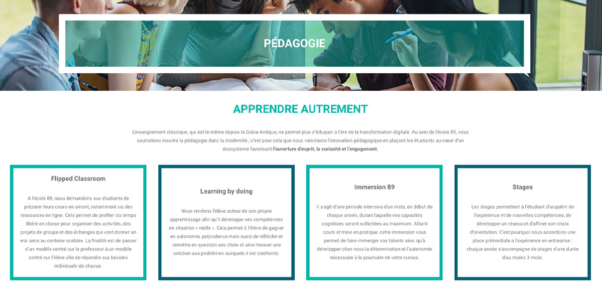 École Ferrières comment candidater