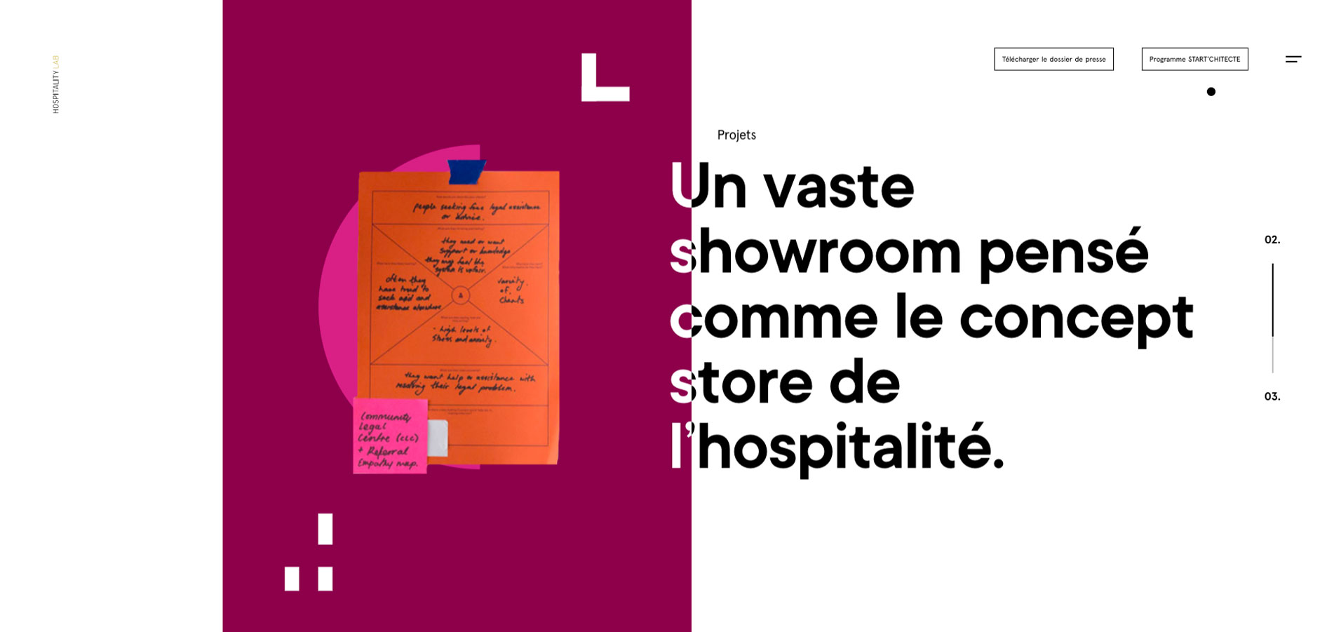 Hospitality Lab Pole Showroom