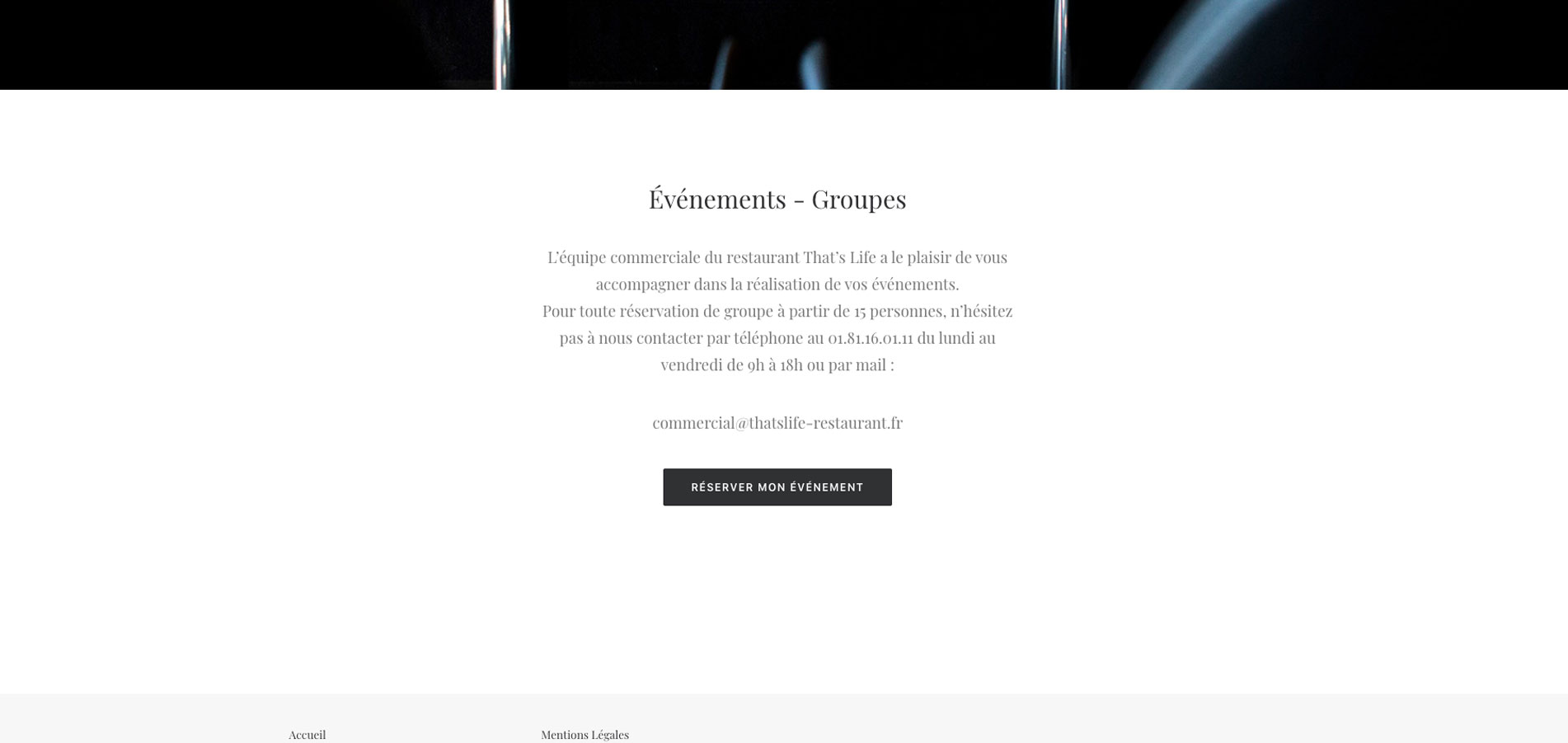 That's life section texte